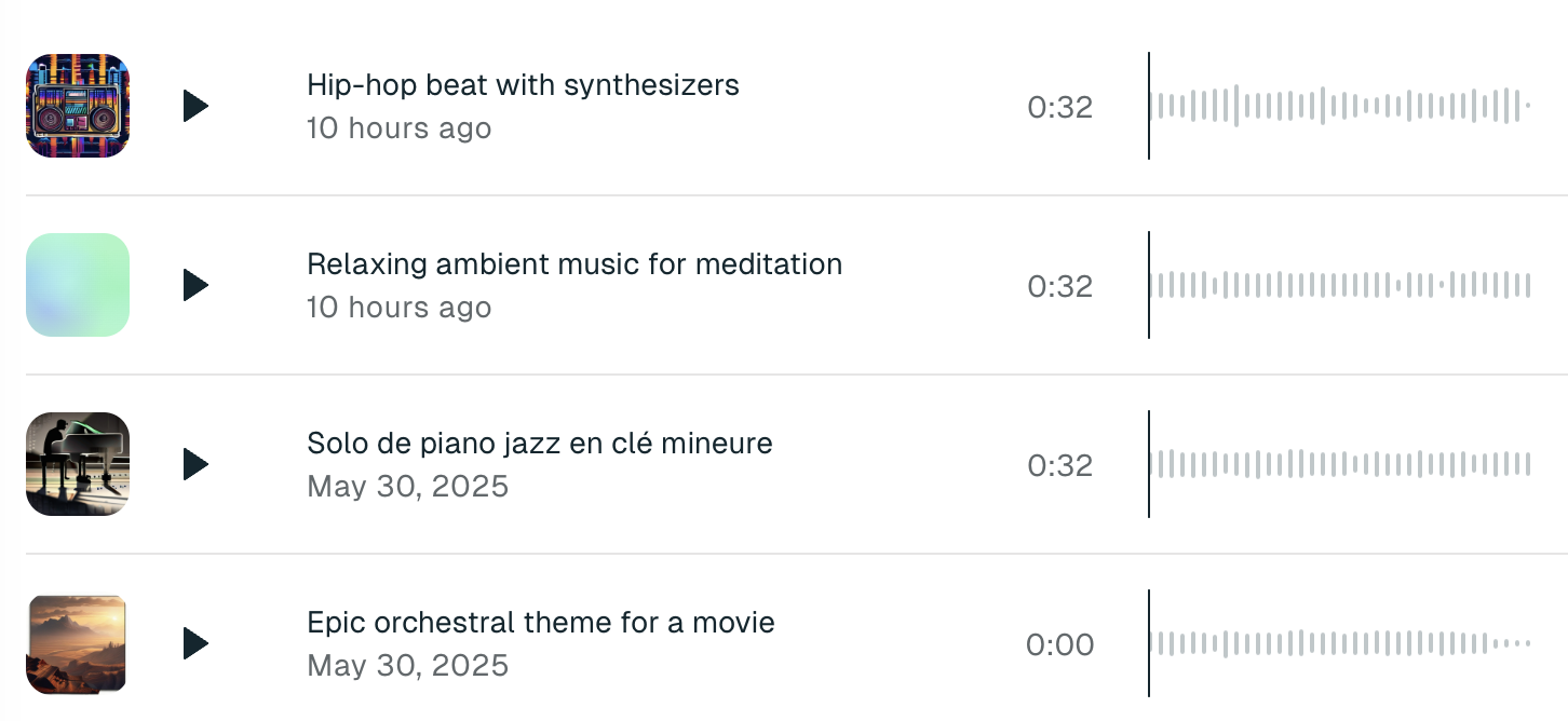 Diverse Musical Possibilities